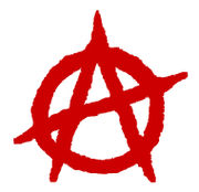 The circled 'A' symbol often associated with anarcho-punk.