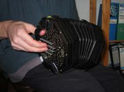 Wheatstone English concertina, circa 1920