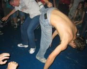 Example of hardcore dancing