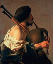 The bagpiper, by Hendrik ter Brugghen