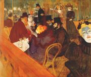 Toulouse-Lautrec, At the Moulin Rouge 1892