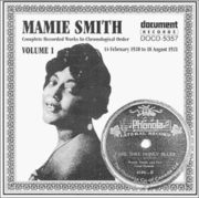 Mamie Smith was the first black woman to record blues songs.