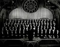 The Cornell University Glee Club in 1960.