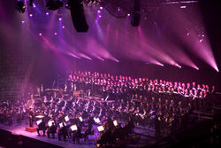 Melbourne Chorale (back of stage)