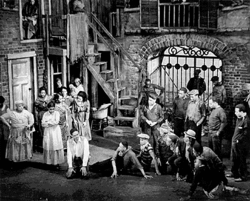 1935-10-10. The cast of Porgy and Bess during the Boston try-out prior to the Broadway opening. [1] 