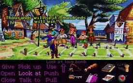 Incidental music in Monkey Island 2: LeChuck's Revenge (1991).