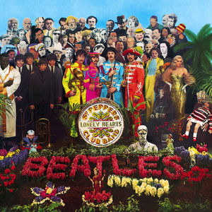 Sgt. Pepper's Lonely Hearts Club Band, the most famous and one of the first concept albums in rock and roll.