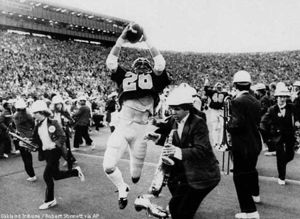 The Stanford Band and The Play.