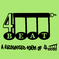 A Recognised Form of 4-beatLogo as designated on vinyl artwork