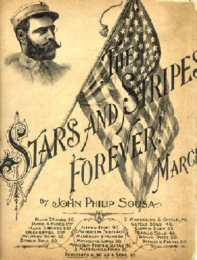 "The Stars and Stripes Forever" by John Philip Sousa is considered amongst the greatest marches ever written.