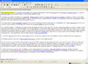 Microsoft FrontPage 2000 in web-authoring mode